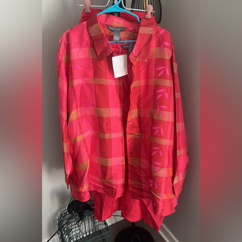 Vintage 100% Silk Jessica Holden Set